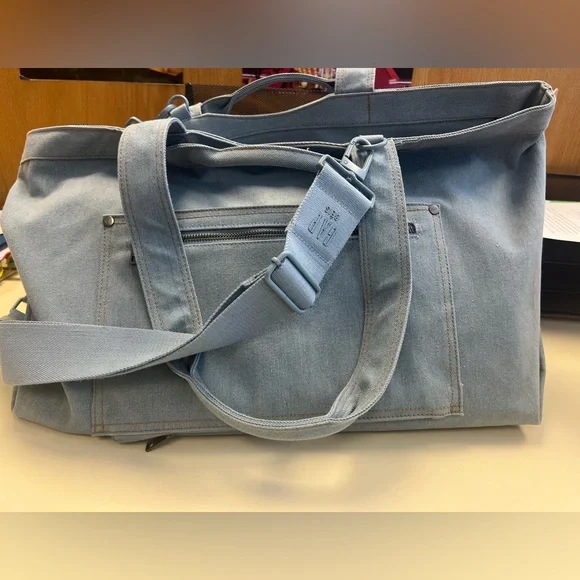 Beis GAP Denim Blue Travel Tote - Picture 4 of 9